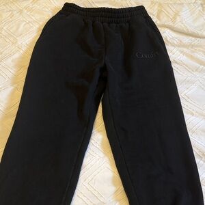 Comfrt Brand Minimalist Sweatpants Unisex Black